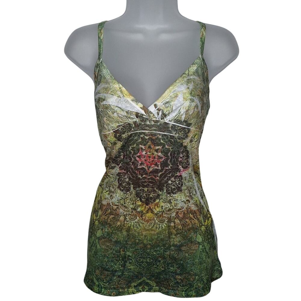 Vintage Y2K Babydoll Fairy Grunge Tank Top M Goblin Whimsy Forest Mori Kei Boho